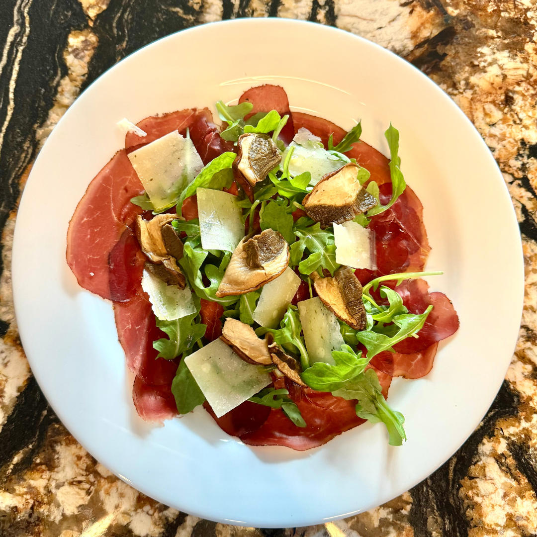 Rezept: Carpaccio vom geräucherten Hirschschinken