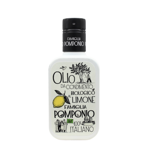 Olivenöl extra vergine mit Zitrone 250ml Pomponio_Delikatessen Pföstl