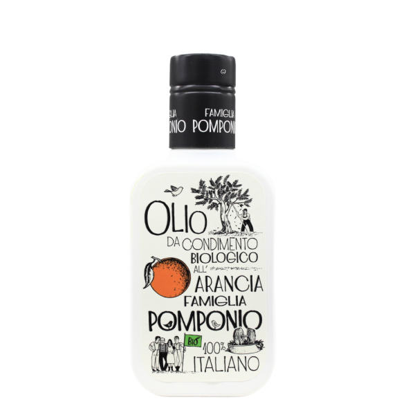 Olivenöl extra vergine mit Orange 250ml Pomponio