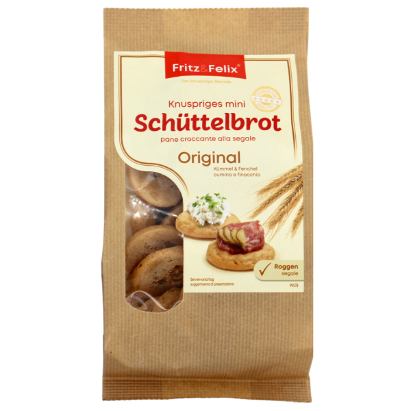 Mini Bauern-Schüttelbrot 125g Fritz Felix_Delikatessen Pföstl